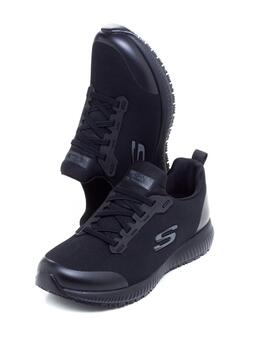 Deportivos Skechers 77222 Negro para Mujer