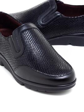 Mocasín Pitillos 5307 Negro para Mujer