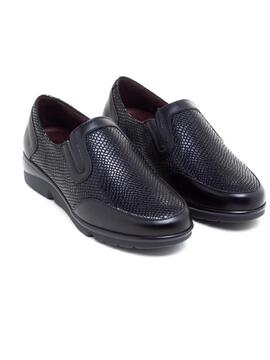 Mocasín Pitillos 5307 Negro para Mujer