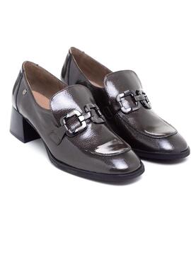 Mocasín Kaola 4450 Gris para Mujer