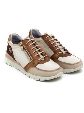 Deportivo Pikolinos Cantabria W4R-6718C4 Nata para Mujer