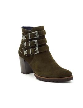 Botin Dorking De Piel Verde D7226-CA