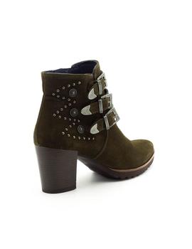 Botin Dorking De Piel Verde D7226-CA