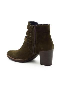 Botin Dorking De Piel Verde D7226-CA