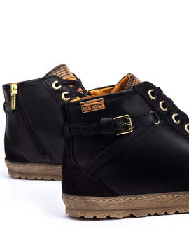 Botines Pikolinos Lagos 901 Negros para Mujer