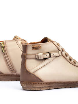 Botines Pikolinos Lagos 901 Marfil para Mujer
