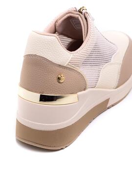 Deportivo Xti 142648 Beige para Mujer