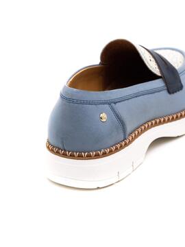 Mocasines Pikolinos W1a-3864c1 Azul para Mujer