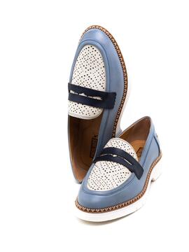 Mocasines Pikolinos W1a-3864c1 Azul para Mujer