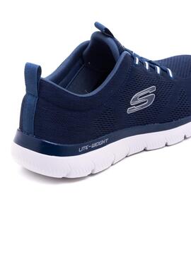 Deportivos Skechers 232186 Azul Marino para Hombre