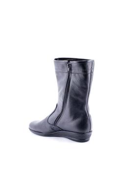 Bota Losal De Piel Negra 2357