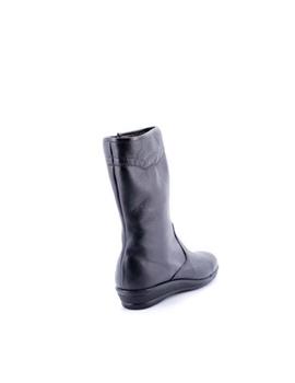 Bota Losal De Piel Negra 2357