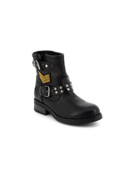 Bota Is To Me De Piel Negro 17ISTREET1P09