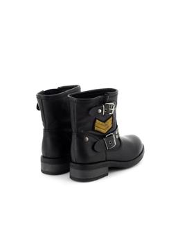 Bota Is To Me De Piel Negro 17ISTREET1P09