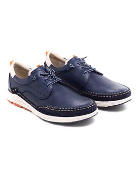 Zapato Fluchos F1986 Azul Marino para Hombre