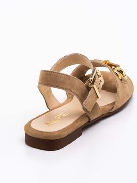 Sandalia Alpe 2175 Camel para Mujer