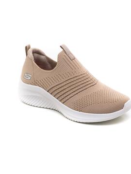 Sliper Skechers 149855 Taupe para Mujer