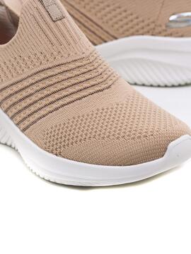 Sliper Skechers 149855 Taupe para Mujer