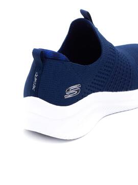 Deportivos Skechers 149855 Azul Marino para Mujer