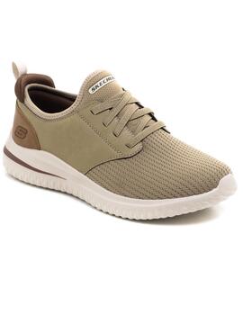 Sneaker Skechers 210239 Taupe para Hombre