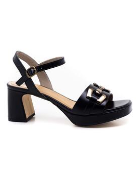 Sandalia Dorking D9253 Negra para Mujer