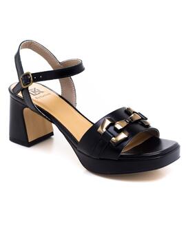 Sandalia Dorking D9253 Negra para Mujer