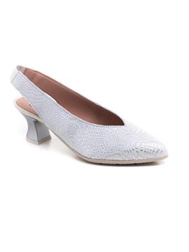 Zapato Pitillos 57502 Plata para Mujer