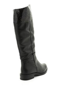Bota Modabella De Piel Negra 150.2173