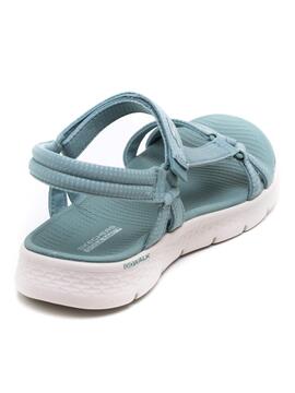 Sandalia Skechers GO WALK Menta para Mujer