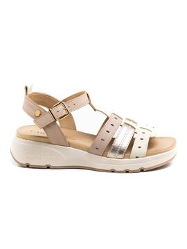 Sandalia Carmela 161642 Beige para Mujer