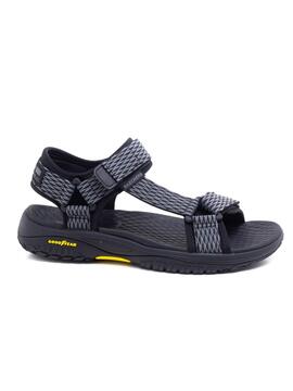 Sandalia Skechers Relaxed Fit  Negra para Hombre