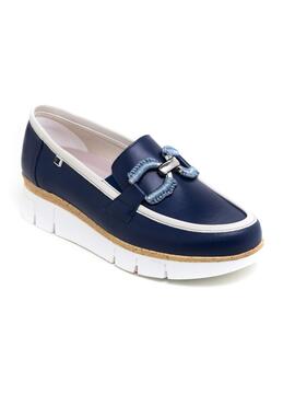 Mocasín Dorking Indian D9298 Azul para Hombre