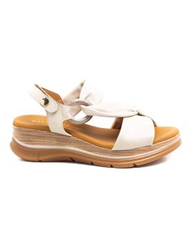 Sandalia Paula Urban 24-656 Beige para Mujer