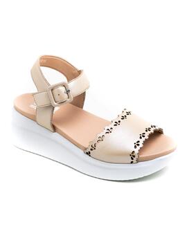 Sandalia Callaghan 29919 Beige para Mujer