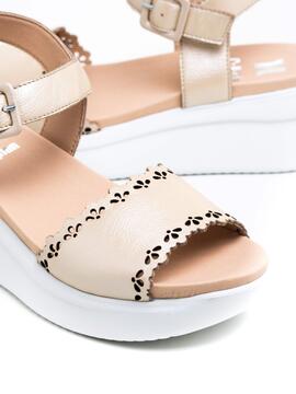 Sandalia Callaghan 29919 Beige para Mujer