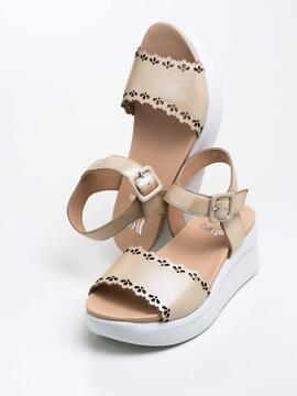 Sandalia Callaghan 29919 Beige para Mujer