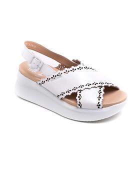 Sandalia Callaghan 299118 Blanca para Mujer