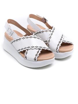 Sandalia Callaghan 299118 Blanca para Mujer