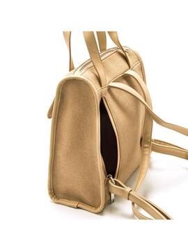 Mochila Mtng Naya Beige para Mujer