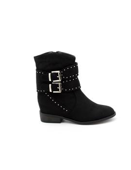 Botin Mustang Negro 57751