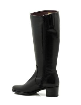 Bota Esteve De Piel Negra 27303