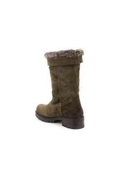 Bota Alpe De Piel Kaki  34671150