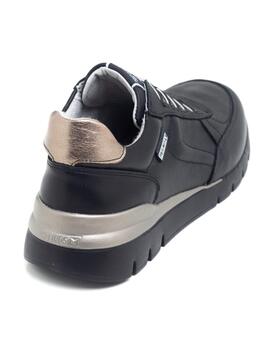 Sneaker de Mujer Cantabria W4r-6731 Negro