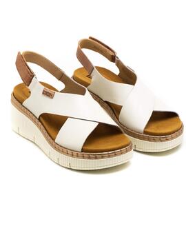 Sandalia Mujer Pikolinos Gomera W0K-0606C1 Nata