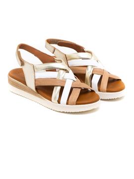 Sandalia Mujer Jordana 3279 Beige