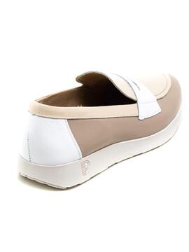 Mocasines Mujer Pitillos 10420 Beige