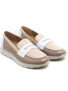 Mocasines Mujer Pitillos 10420 Beige