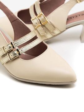 Zapatos Mujer Pitillos 10517 Beige