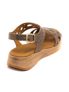 Sandalia Mujer Paula Urban 30-732 Bronce