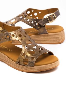 Sandalia Mujer Paula Urban 30-732 Bronce